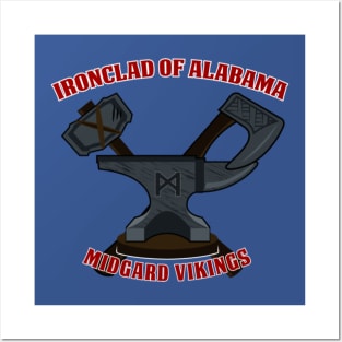 IronClad of Alabama Posters and Art